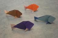 折纸小鱼的折纸方法（浅尝折纸——小鱼「折纸教程」）