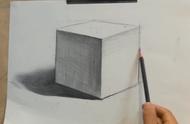 画好一个素描正方体正确步骤（如何画好一个素描正方体）