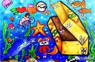 画儿童海底世界（|）