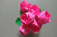 川崎玫瑰花折纸教程图解（川崎玫瑰怎么折）