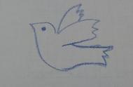 最简单画鸽子的方法（这样画）