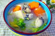 用芹菜叶胡萝卜豆腐做汤怎么做（促进生长——爽口海蛎豆腐汤）