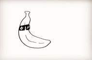 香蕉怎么画简笔画步骤图解（每天学一幅简笔画--香蕉简笔画画法）