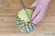 如何正确切菠萝（60秒切一个简单不脏手）