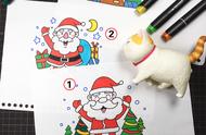 如何画简易的圣诞老人（教你画出三款圣诞老人的卡通形象）