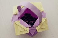 一张纸折纸篮子教程（快乐DIY）