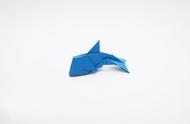 手工折纸海豚最难度（难度2颗星）