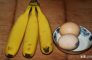 香蕉吐司卷做法（2个鸡蛋）