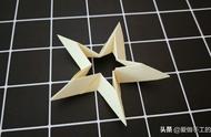 折立体五角星的简单方法说明（用彩纸折个立体五角星）