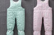 宝宝冬季背带棉裤的手工缝制（不仅方便换尿不湿）
